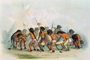 バッファローダンス、1832年頃